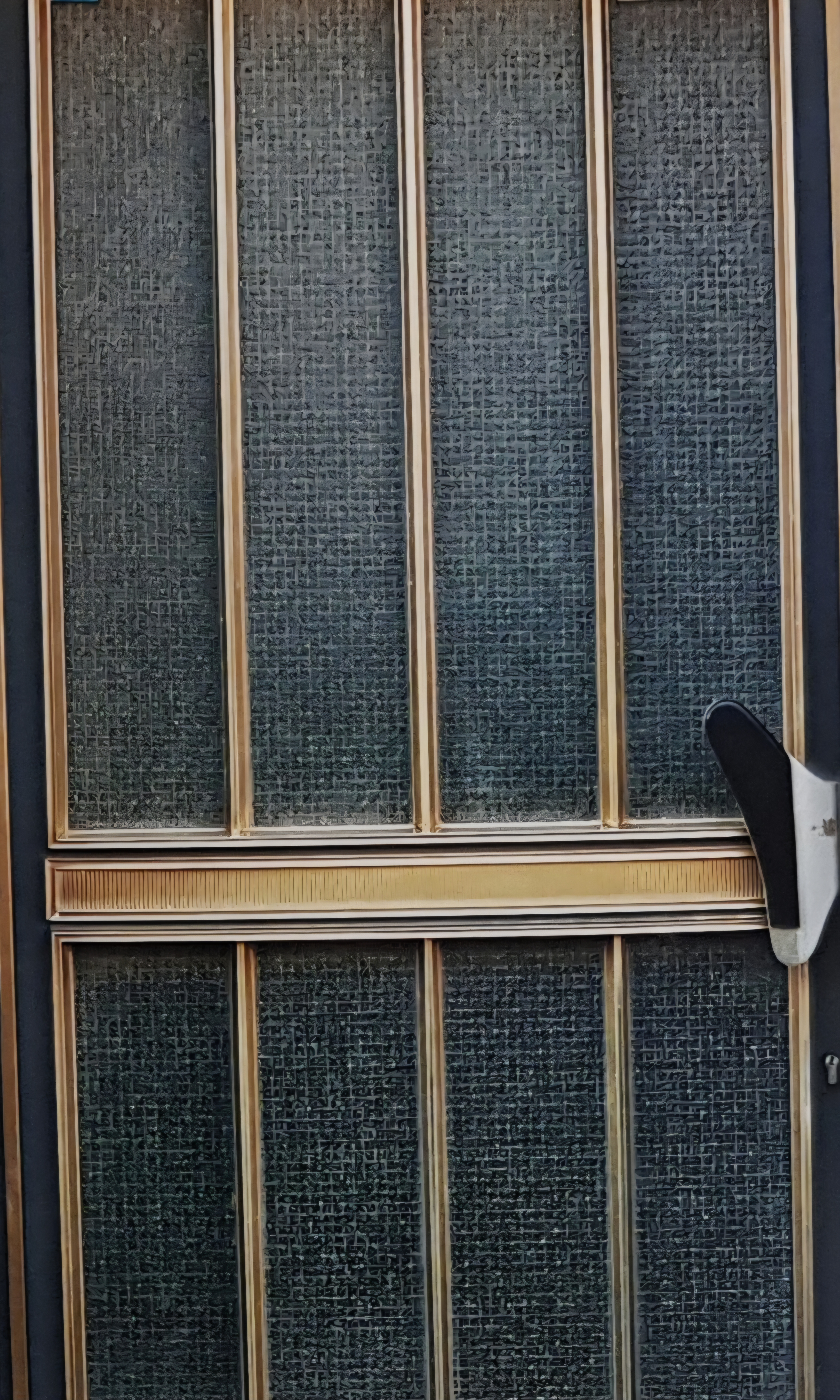 Hauseingang 21 aus der Serie Türen & Glas